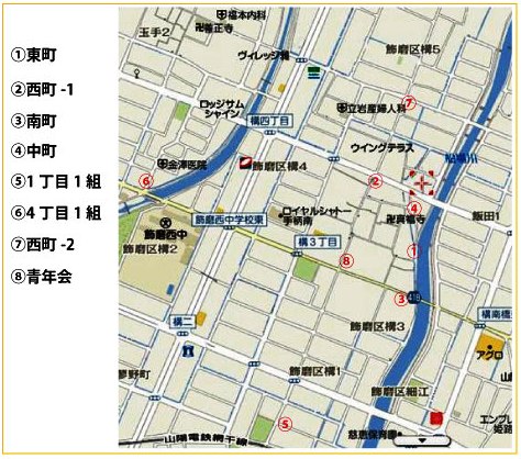 だてぼし配置図